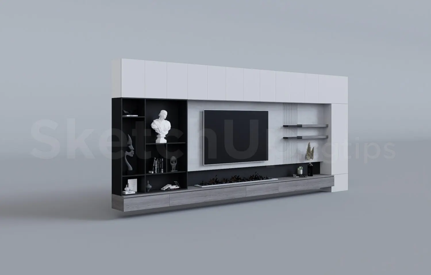 TV Wall — preview 1 (cgtips, CC0)