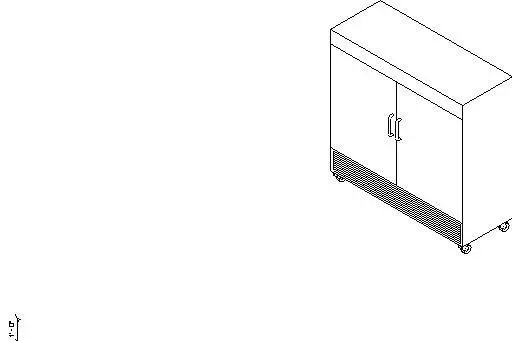 Refigerator — preview 1, by bwbrunner (RevitCity, CC0)