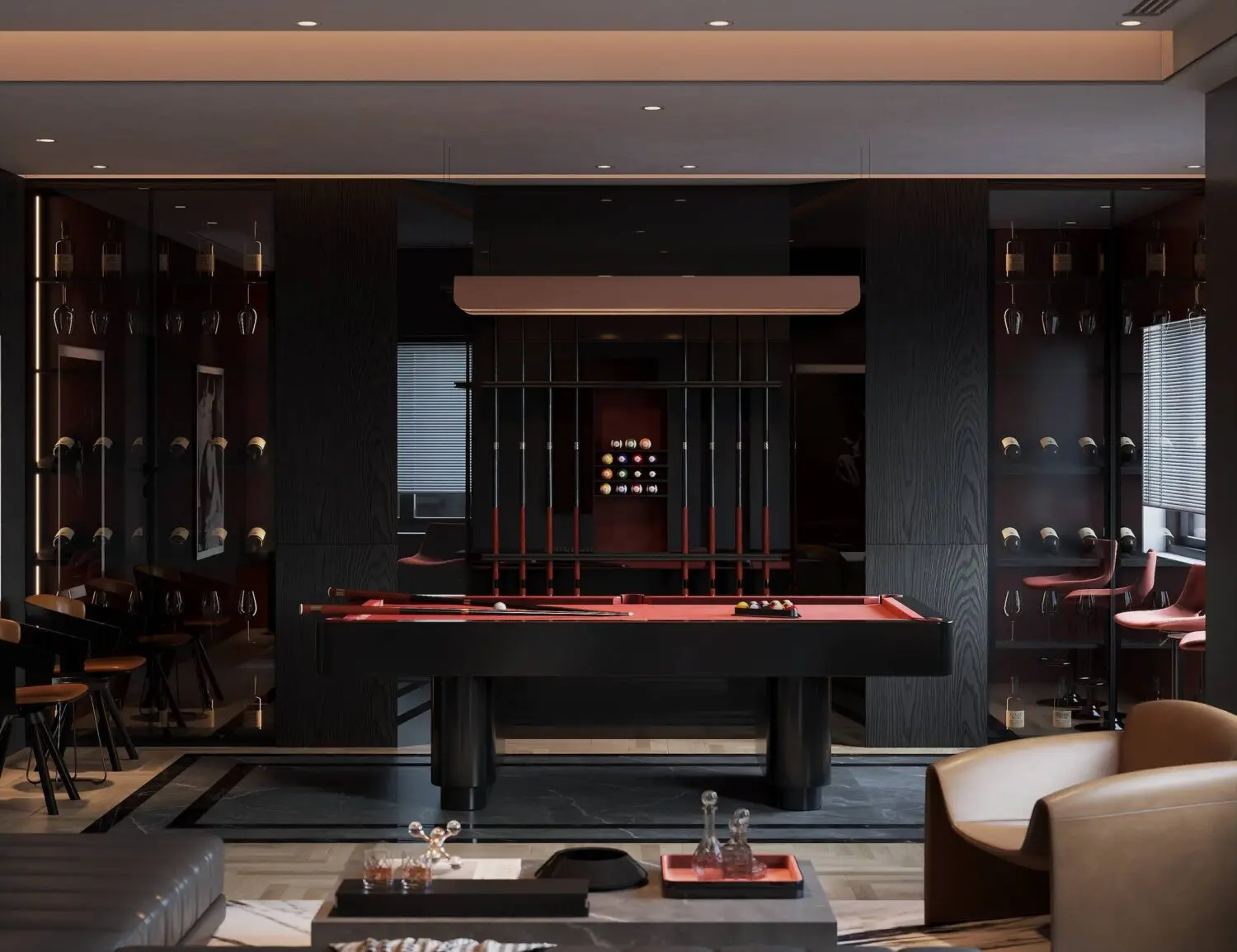 Billiard room Interior