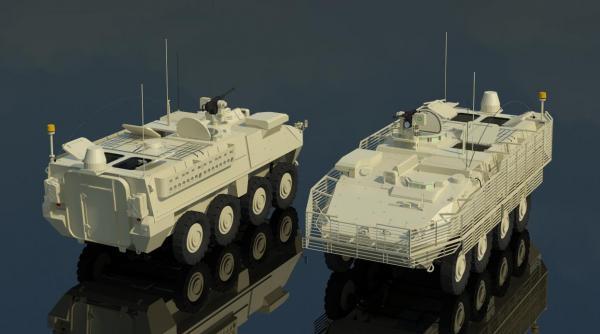 Military - M1130 Stryker - Command Vehicle