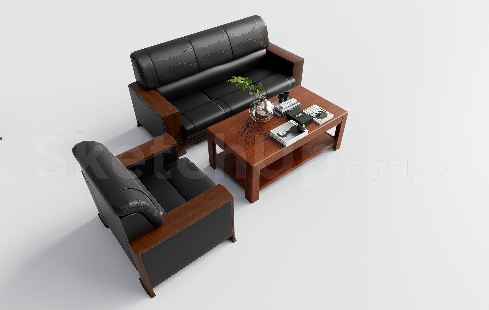 Office Sofa — preview 1 (cgtips)