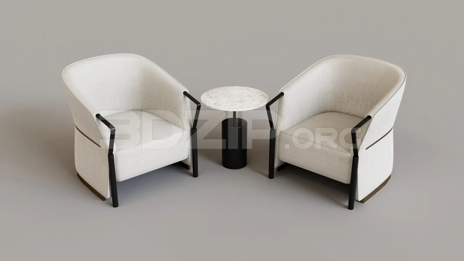 Armchair — preview 1 (3dzip, CC0)