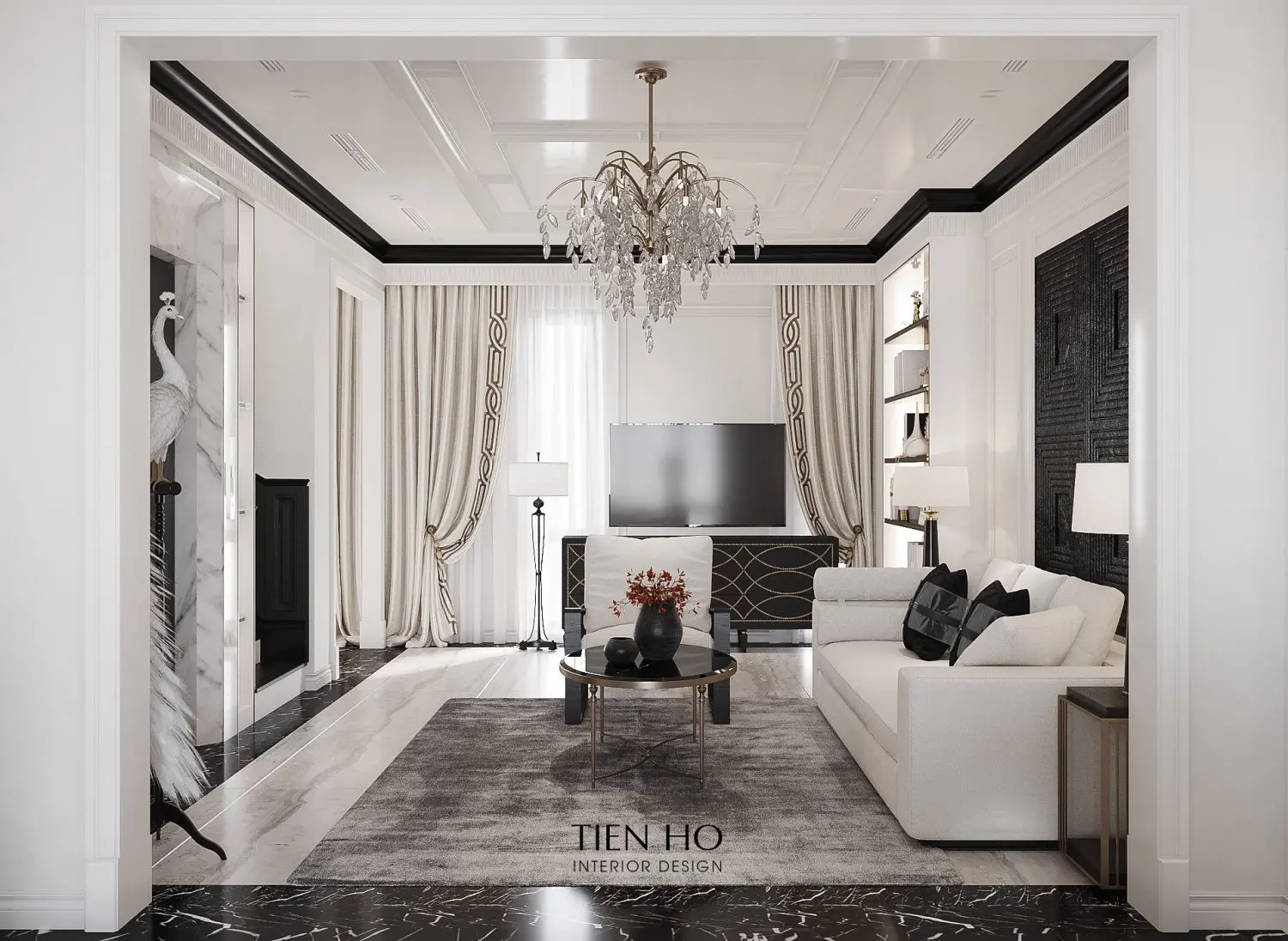 Living Room – Kitchen Interior