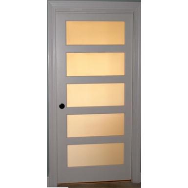 SUPA DOORS - Glass Doors - 5 Panel Design