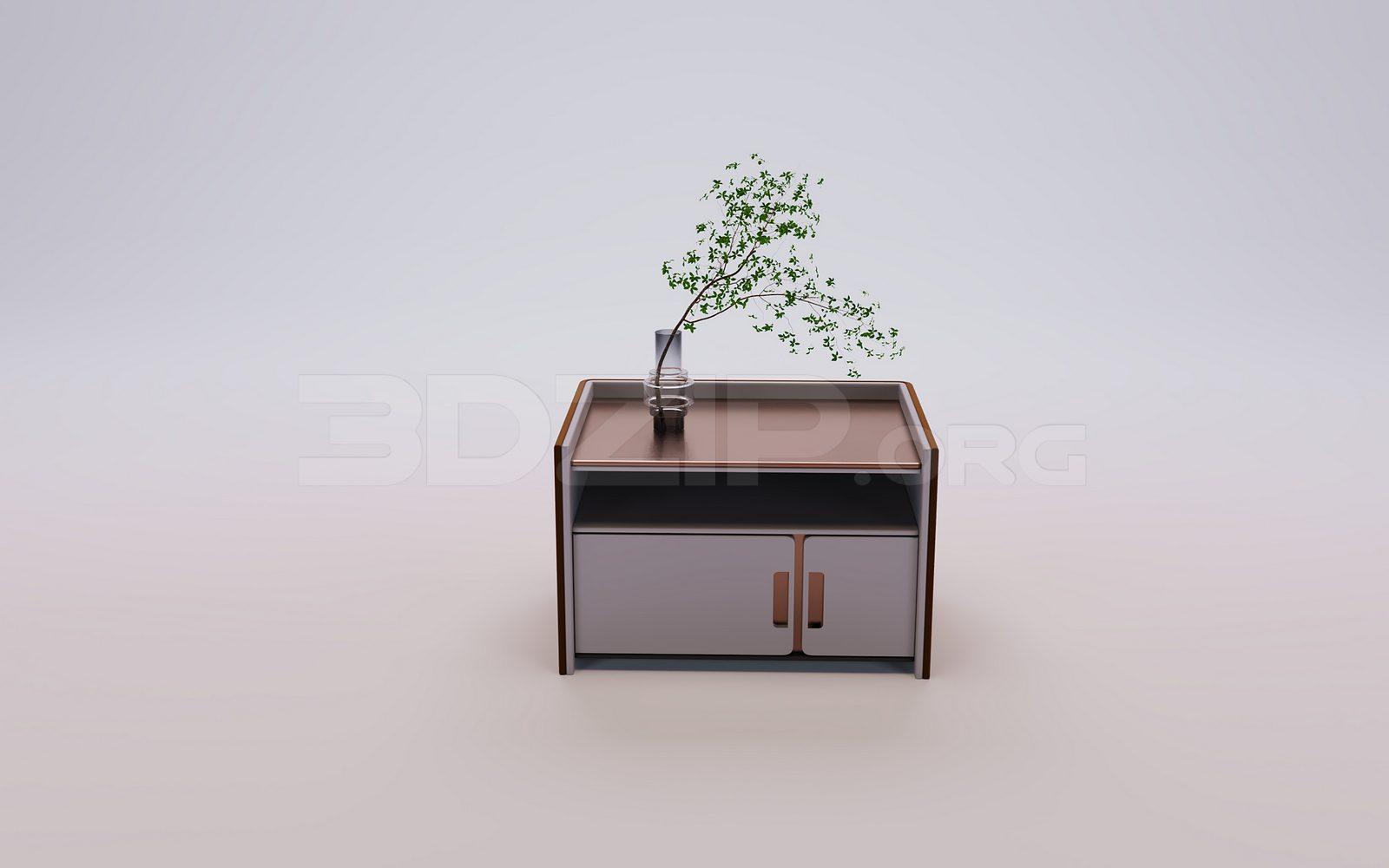 Bedside Table — preview 1 (3dzip)