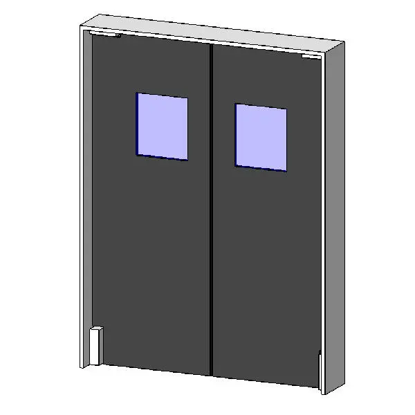 Restaurant Kitchen Door