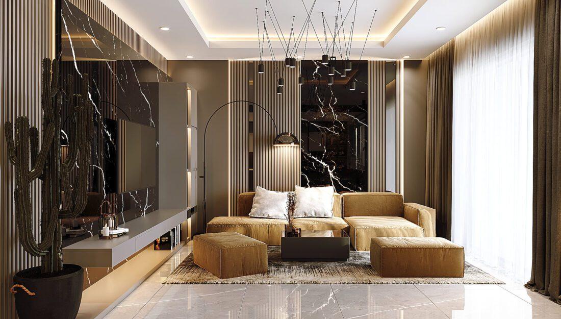 Interior Kitchen – Livingroom 287 Scene