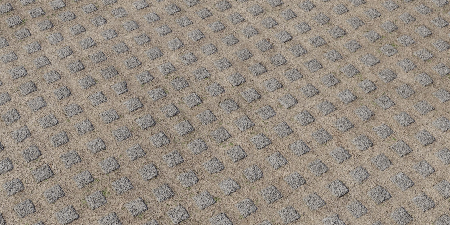 Grass Concrete Pavement