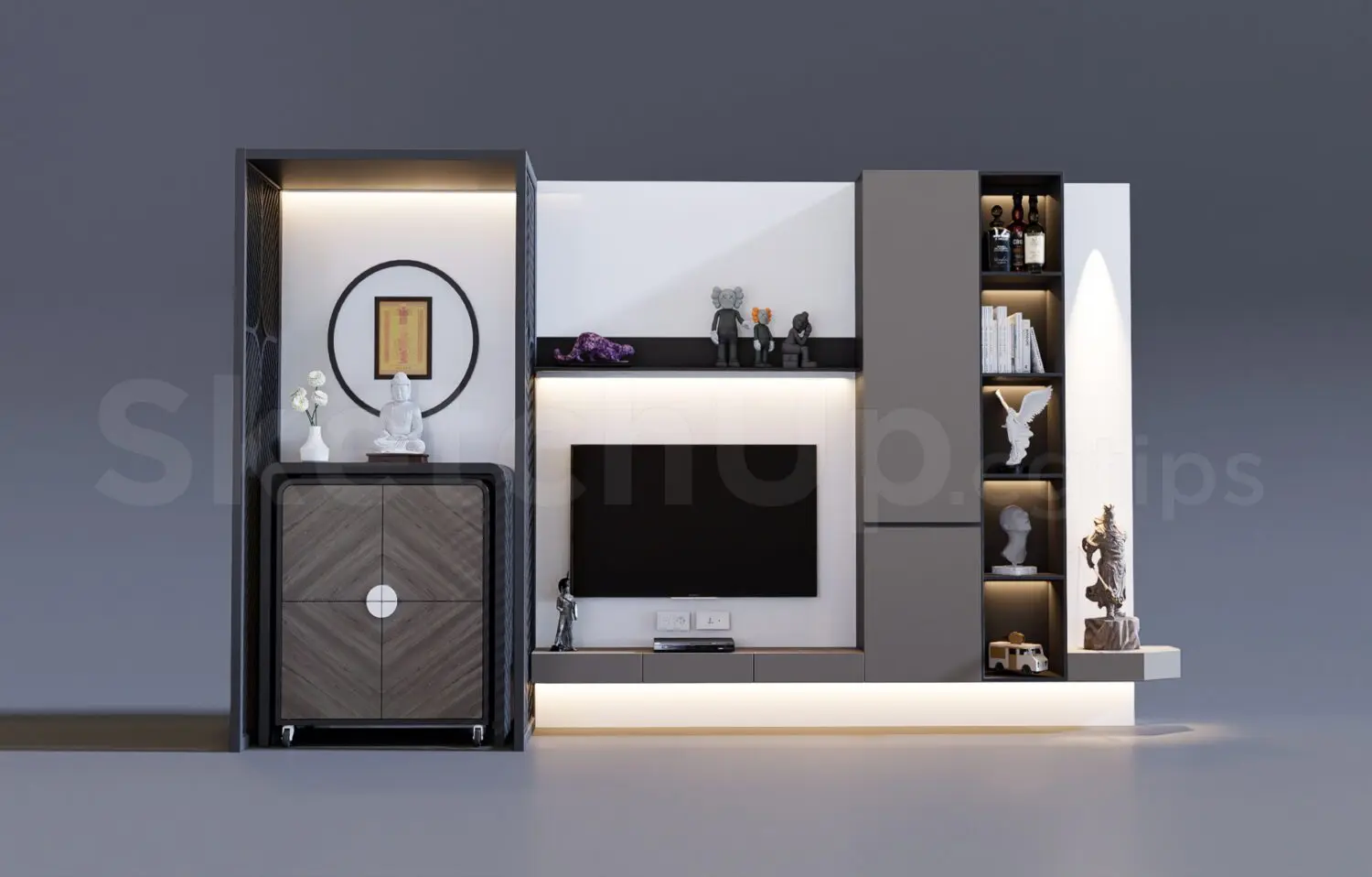 Wall TV — preview 1 (cgtips, CC0)