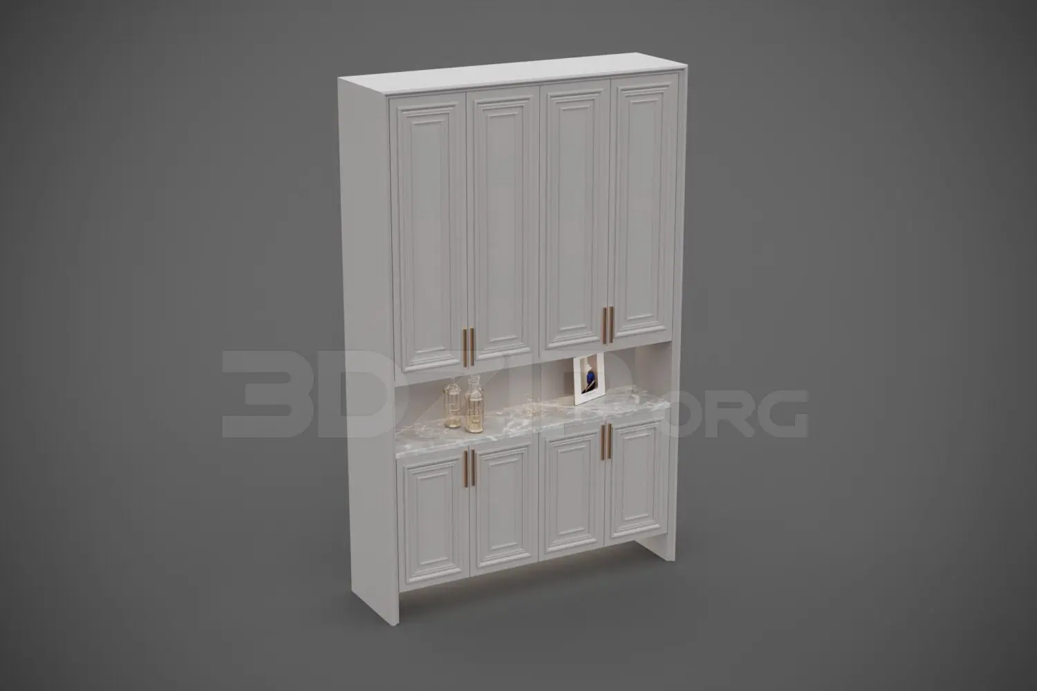 Shoe Cabinet — preview 1, by Huy Hieu Lee (3dzip, CC0)
