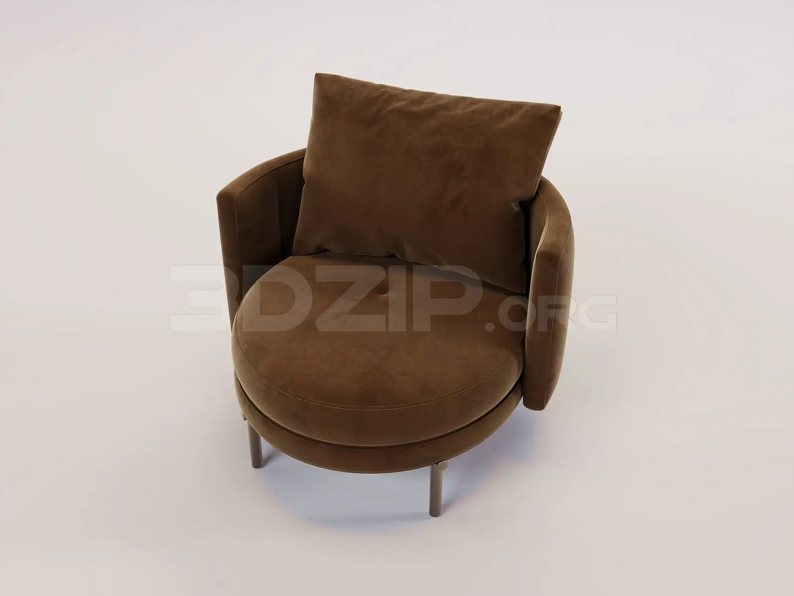 Armchair — preview 1 (3dzip, CC0)