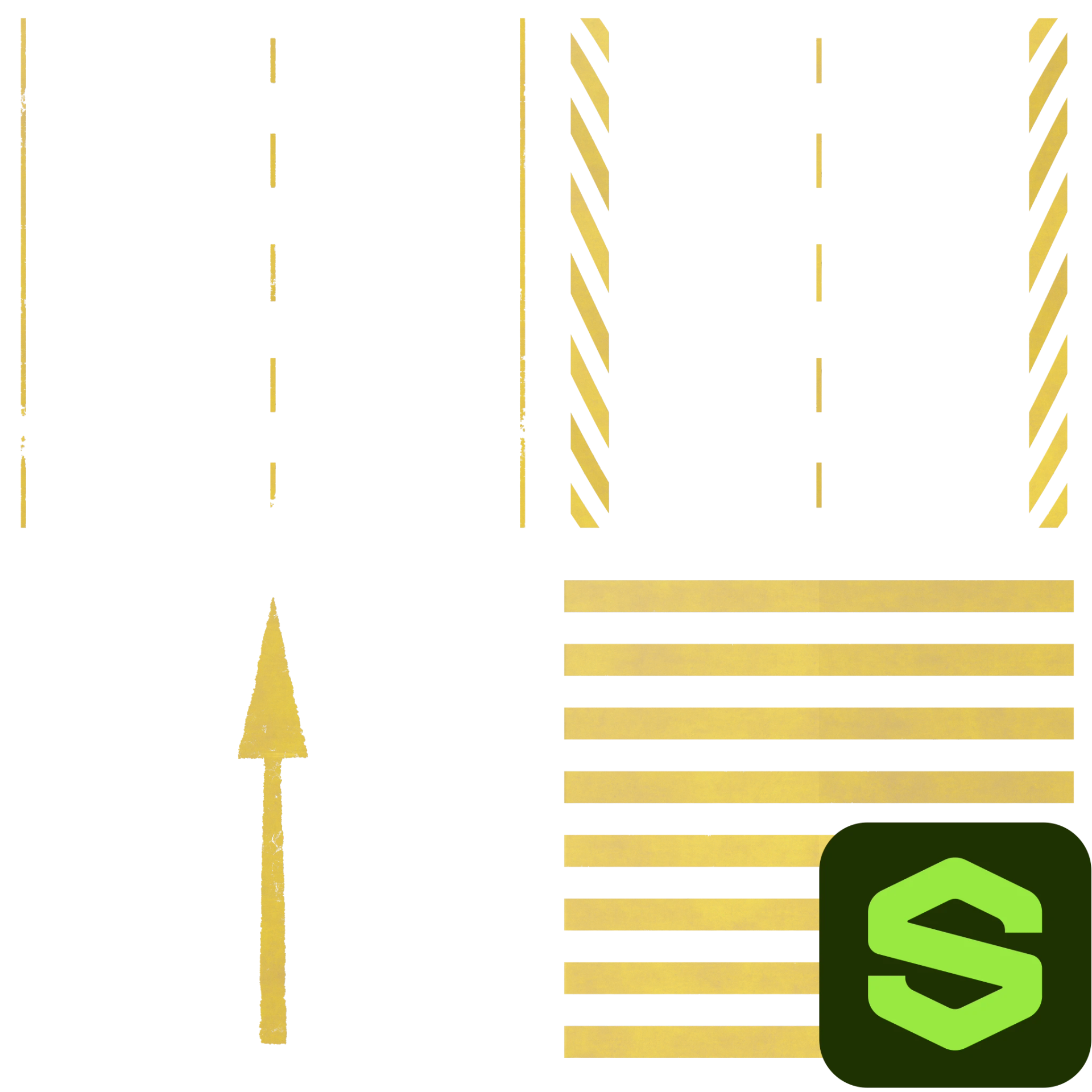 Road Lines Substance 002
