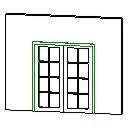 Double Door Glass