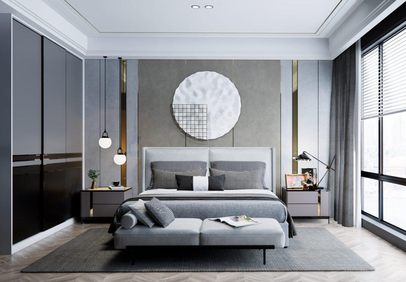 Interior Bedroom Scene