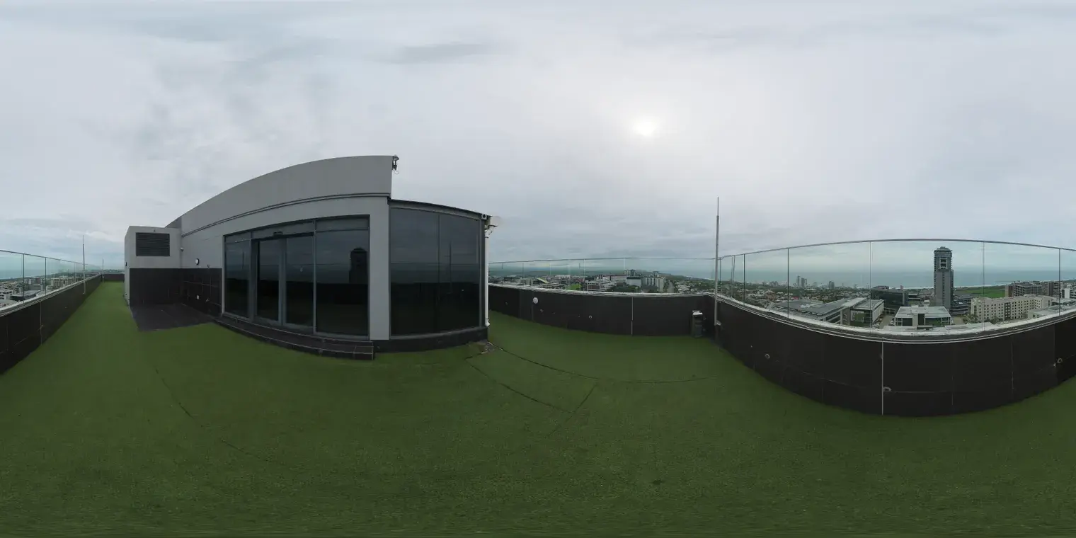 Hotel Rooftop Balcony
