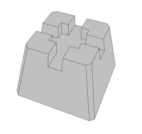 Dek-Block Pier Footing