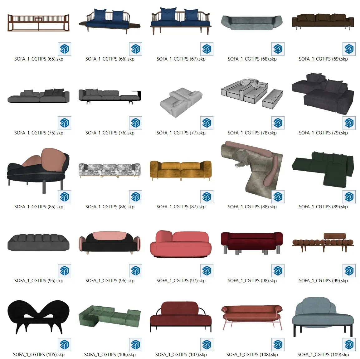 Sofa — preview 1 (cgtips)