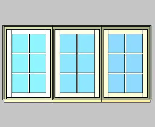 Kolbe Ultra Series Casement 3-Wide W Series Bow Units