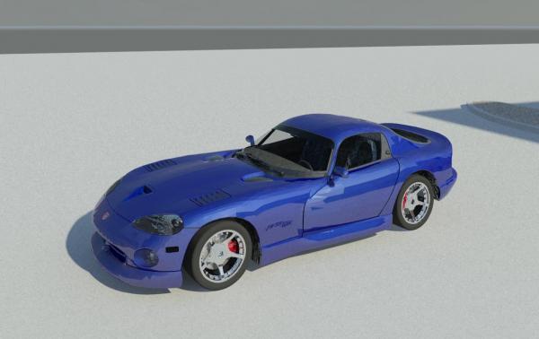 Dodge Viper GTS - Car Automobile Vehicle