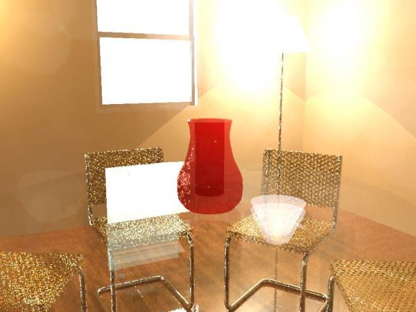 Red Vase