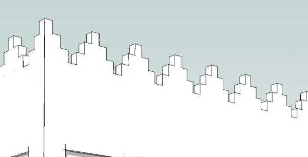 Arabic Traditional Parapet Corner-5