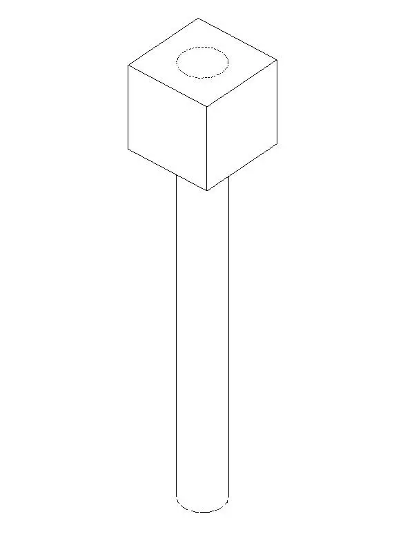 Pile and Pile Cap — preview 1, by J. McFadyen (RevitCity, CC0)
