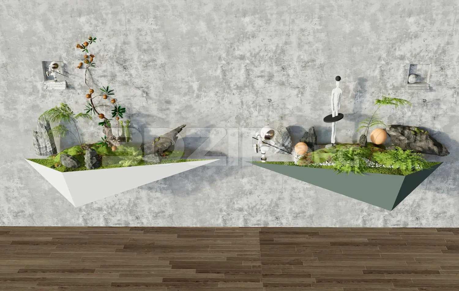 Landscape Stone — preview 1 (3dzip)