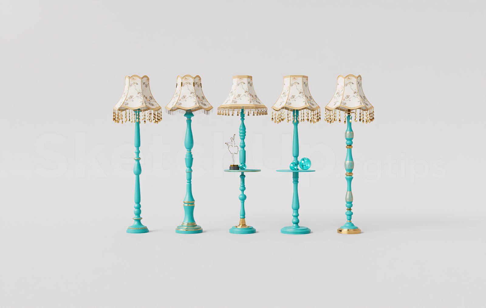 Floor Lamp Model Download for Interior Projects