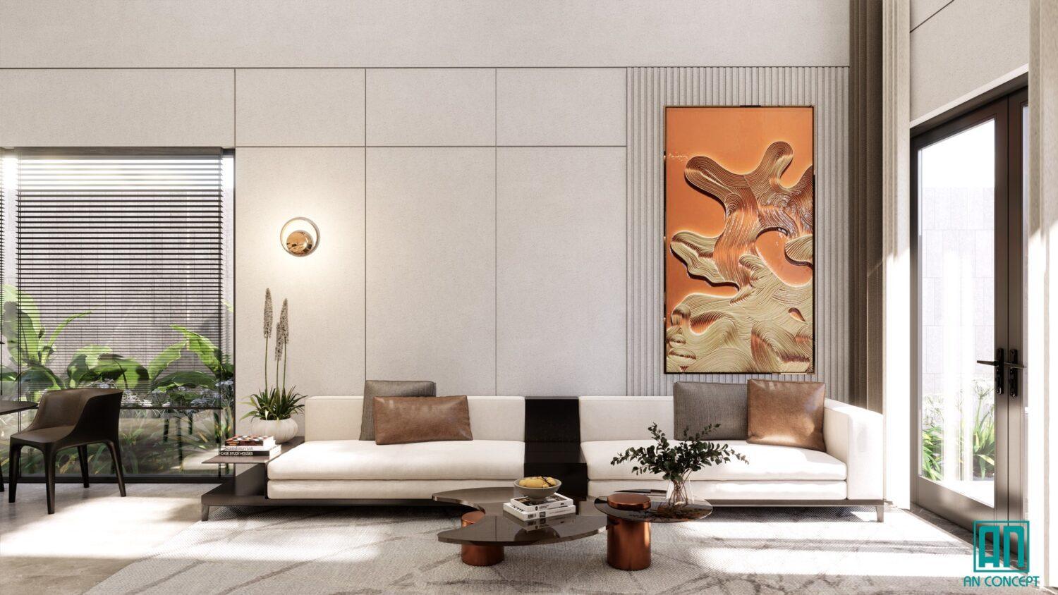 Living Room – Kitchen Interior