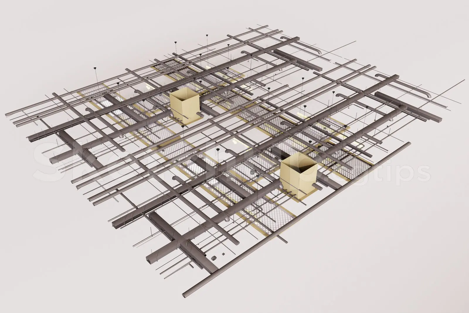 Technical Ceiling (Trần kỹ thuật) — preview 1 (cgtips, CC0)