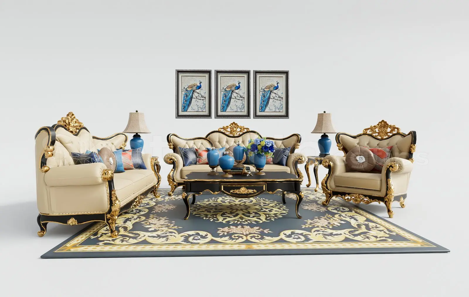 Neoclassical Sofa