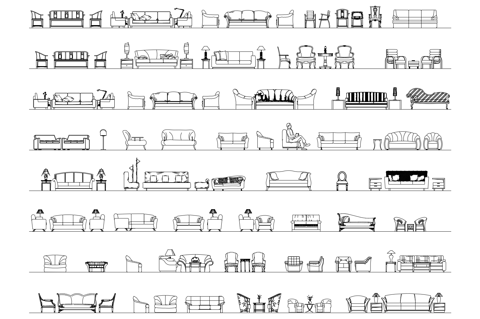 Sofas and armchairs