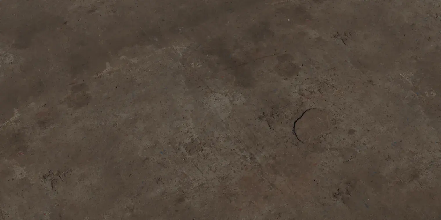 Damaged Concrete Floor