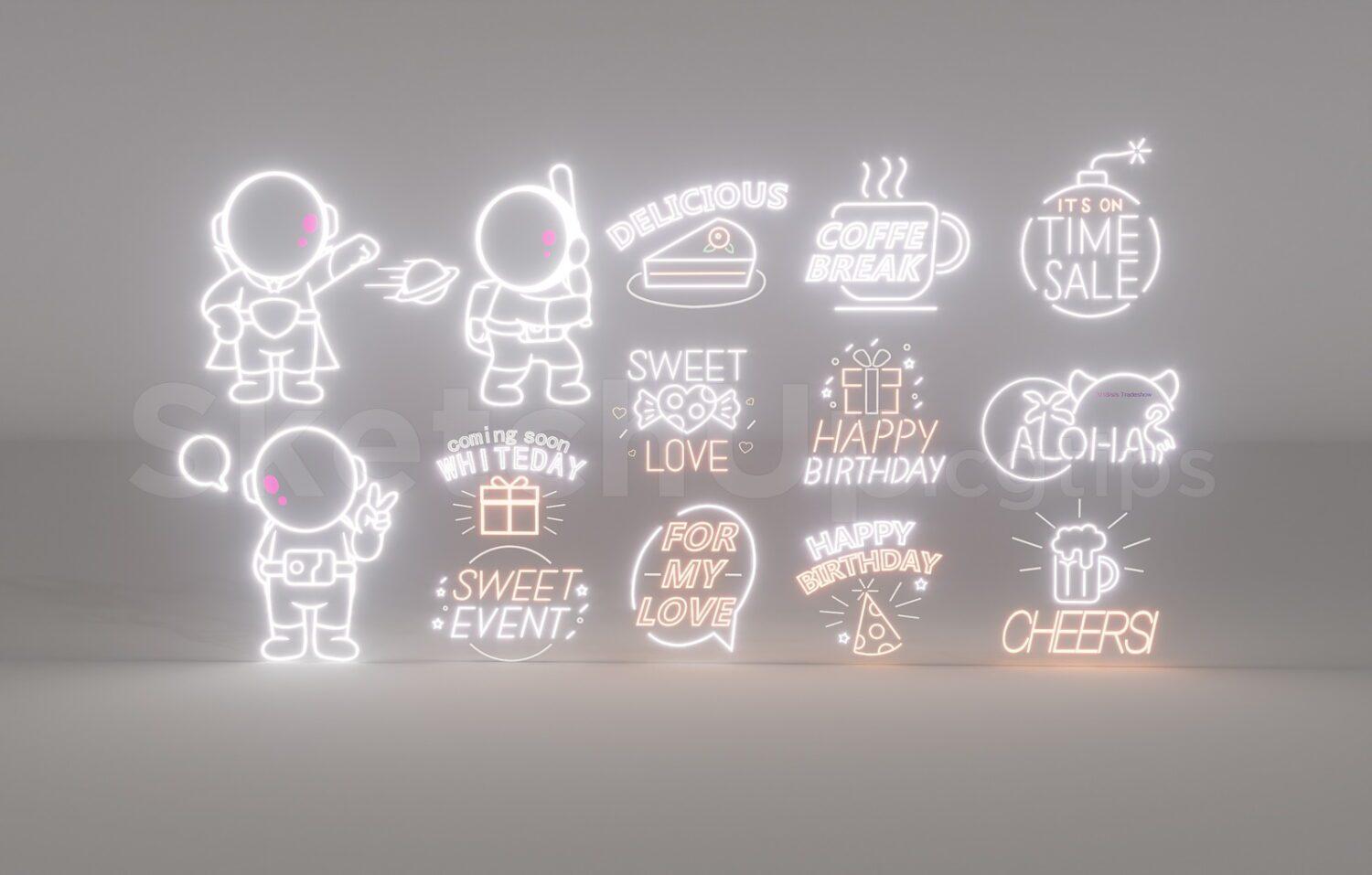 Neon Light Set