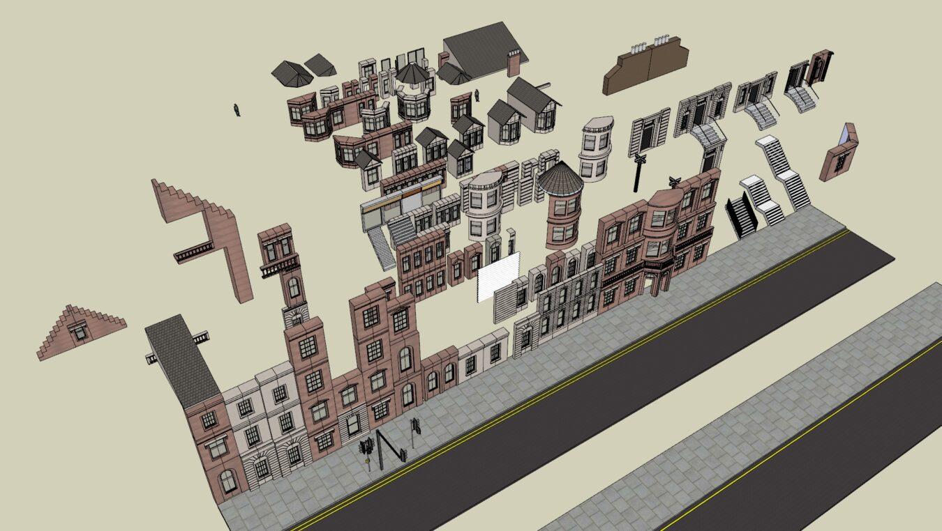 Scenes of Townhouses