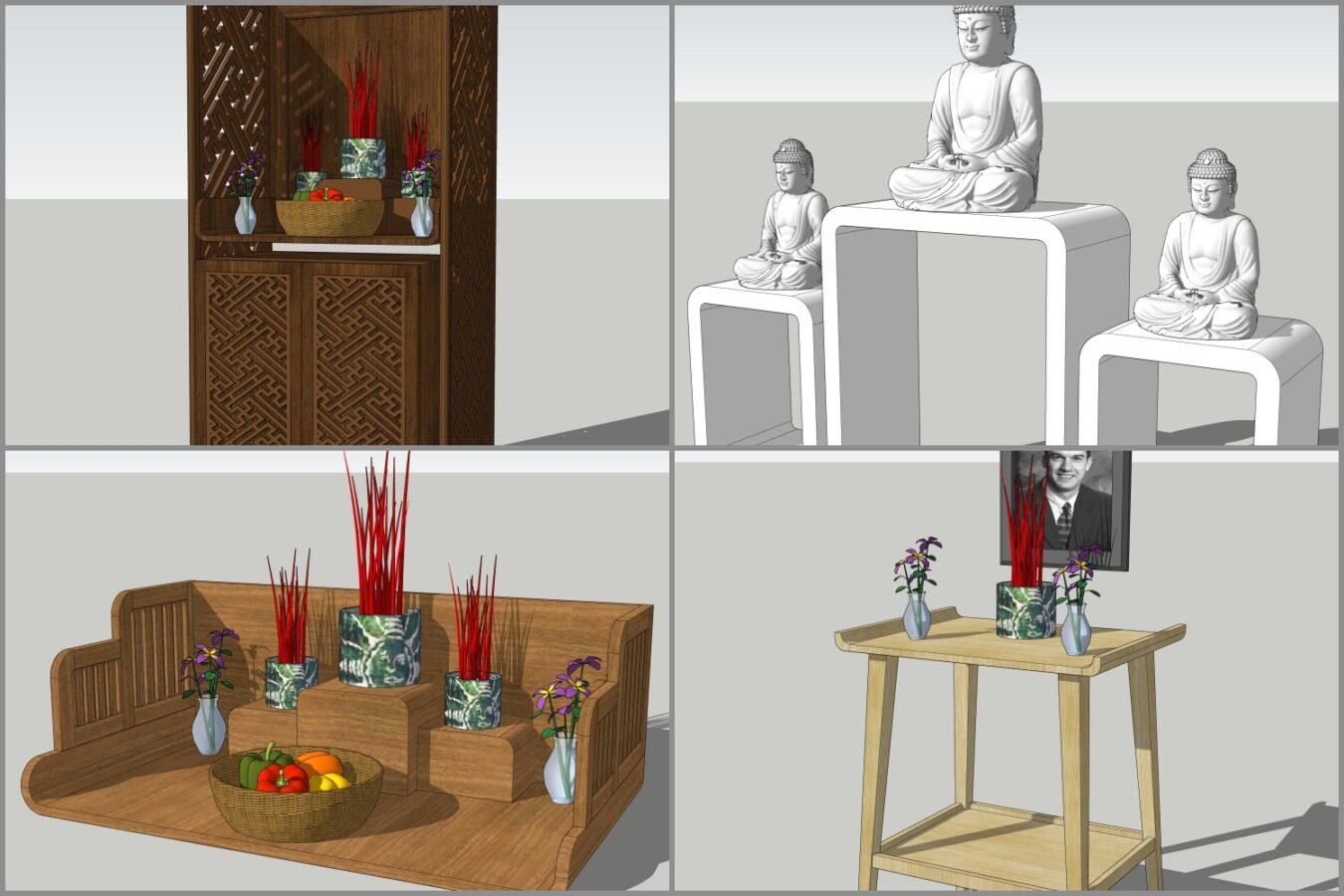 Combo Altar Desk