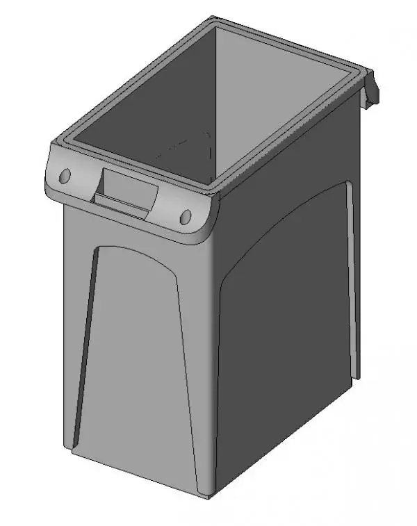 Restaurant Trash Can_SlimJim Revit 2018
