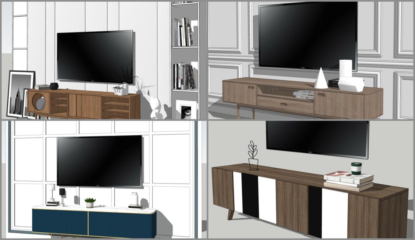 Combo TV-Sideboard
