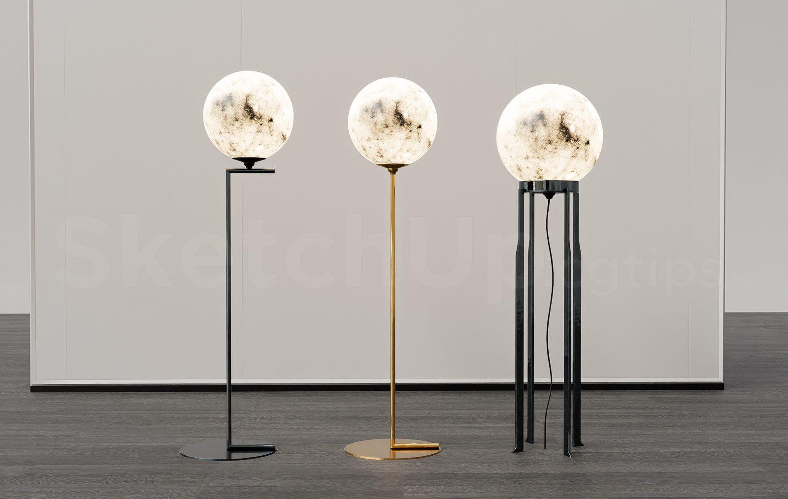 Floor Lamp Model Download for Interior Projects