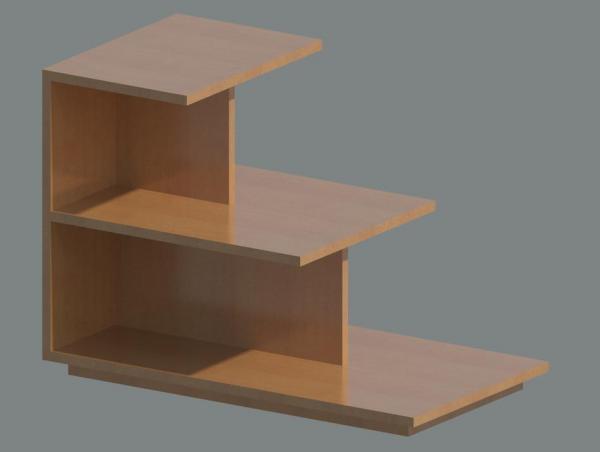 Tiered End Table