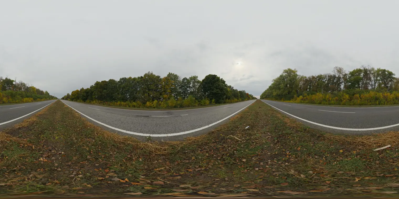 Autumn Road — preview 1, by Sergej Majboroda (Poly Haven, CC0)