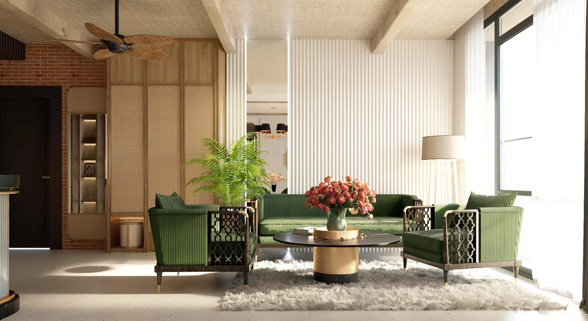 Interior Apartment Scene