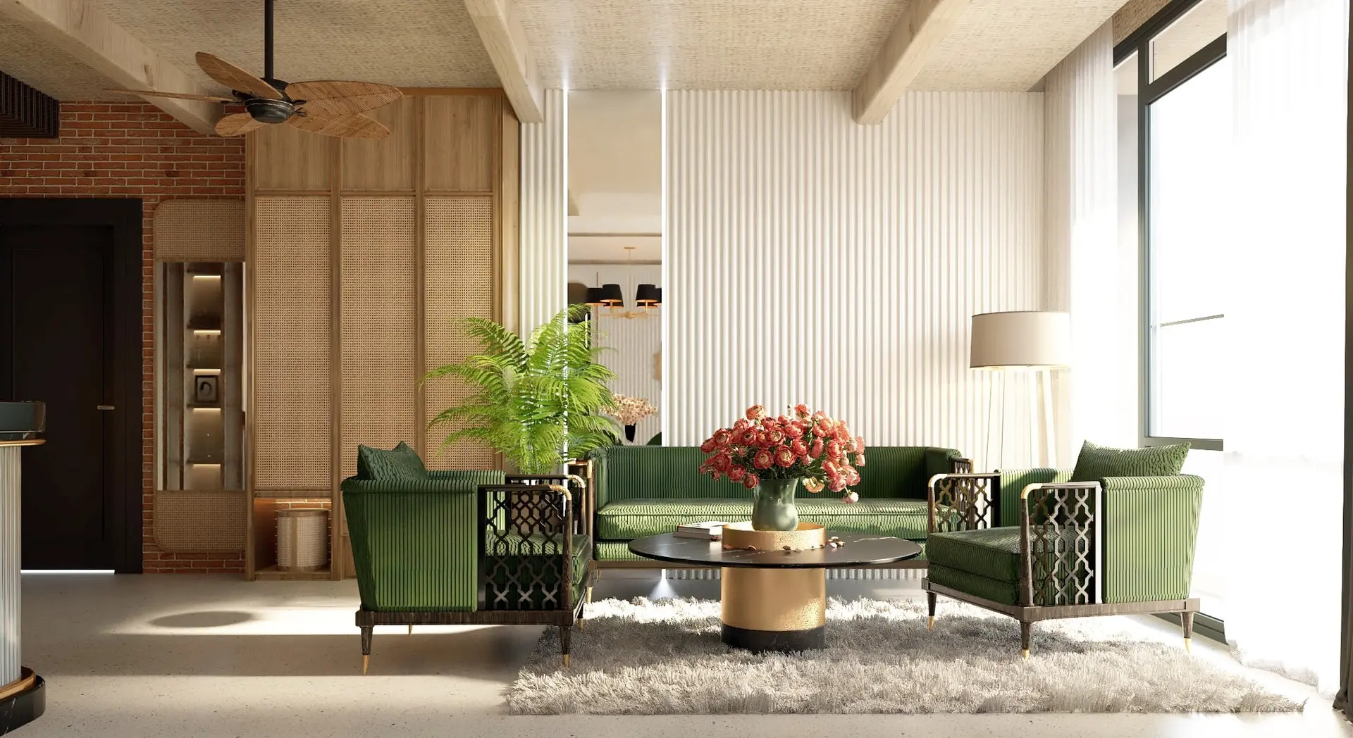 Interior Apartment Scene