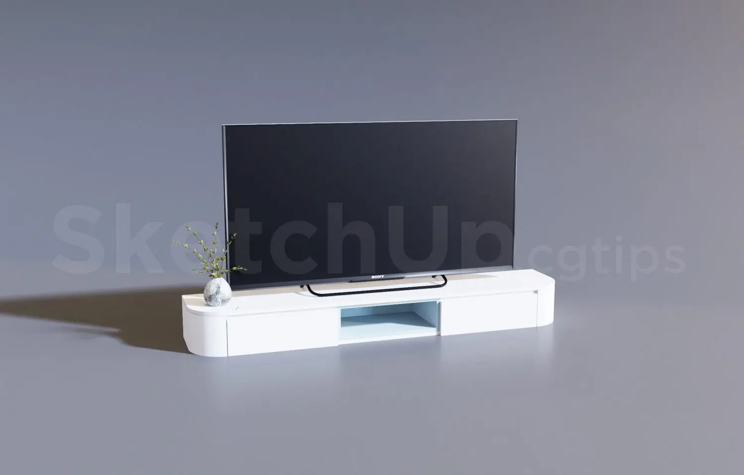 TV Cabinet — preview 1 (cgtips, CC0)