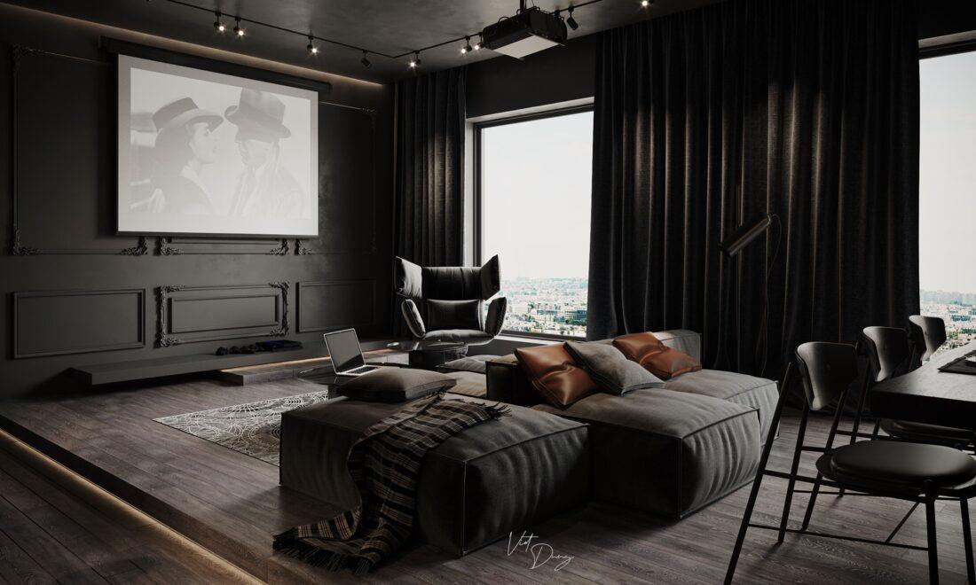 Interior Kitchen – Livingroom 248 Scene