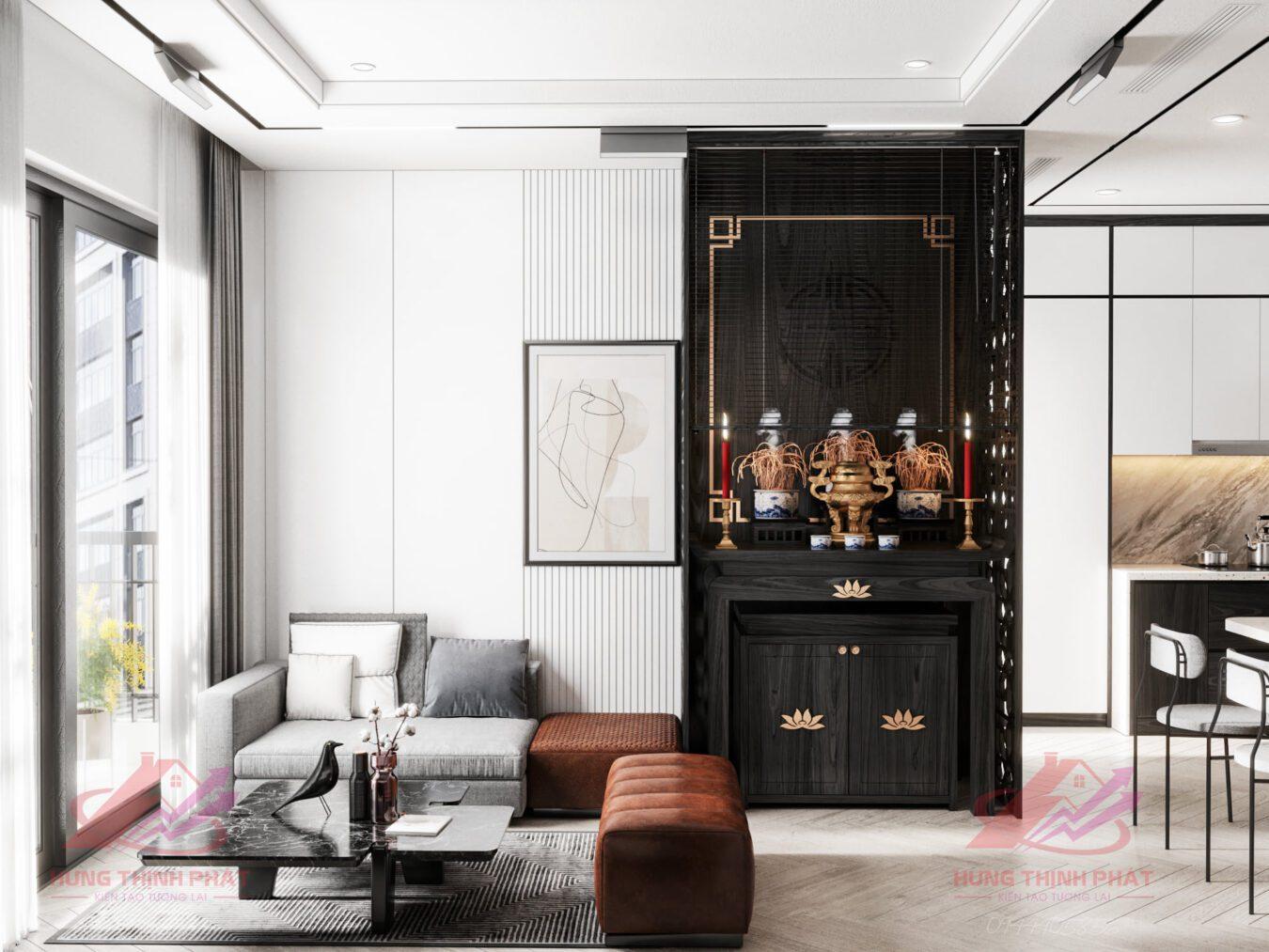 Living Room – Kitchen Interior