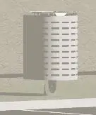 Rubbish Bin - Grooved