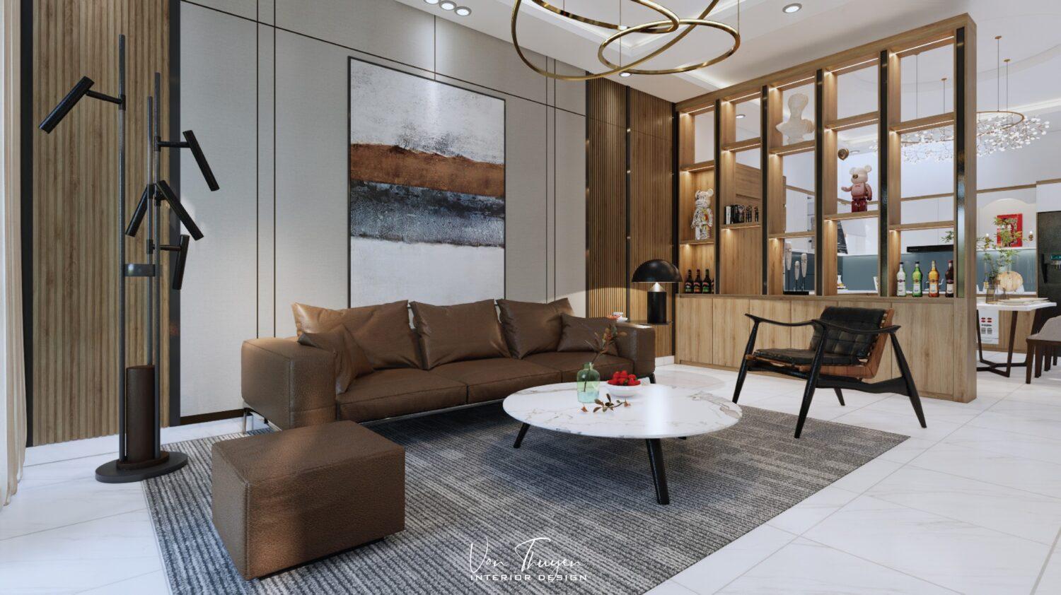Living Room – Kitchen Interior