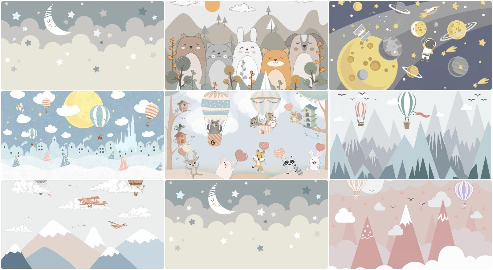 Textures Wall Paper Kid Maps