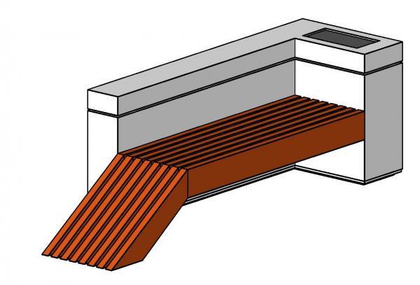 Wooden Outdoor Bench